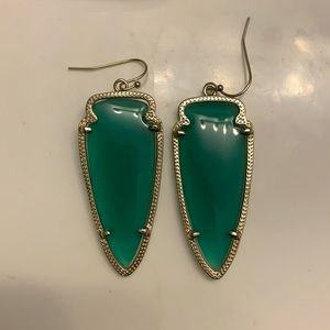 Kendra Scott jade earrings